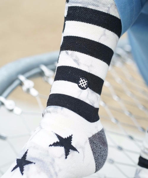 STANCE（スタンス）の「【STANCE / スタンス】SIDEREAL 2 / ラインソックス  ユニセックス（ソックス/靴下・メンズ・グレー・SMALL/LARGE）」の14枚目の写真