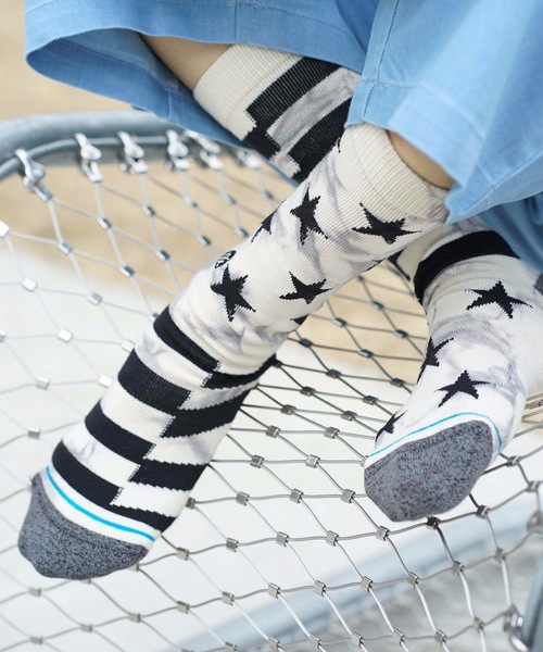 STANCE（スタンス）の「【STANCE / スタンス】SIDEREAL 2 / ラインソックス  ユニセックス（ソックス/靴下・メンズ・グレー・SMALL/LARGE）」の13枚目の写真