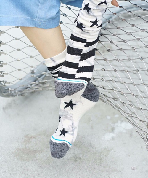STANCE（スタンス）の「【STANCE / スタンス】SIDEREAL 2 / ラインソックス  ユニセックス（ソックス/靴下・メンズ・グレー・SMALL/LARGE）」の11枚目の写真
