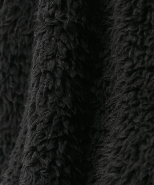 BRANSHES(ブランシェス)の「【ノーカラー】ボアジャケット(ブルゾン・キッズ・ブラック/アイボリー/ブラウン・110/140/120/100/130/150)」の10枚目の写真