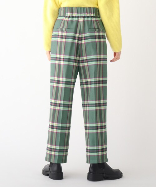 AG by aquagirl（エージーバイアクアガール）の「◆ストレッチチェックテーパードパンツ【WEB限定サイズ】（その他パンツ・レディース・グリーン系その他3/ホワイト系その他2・38/36/40）」の5枚目の写真