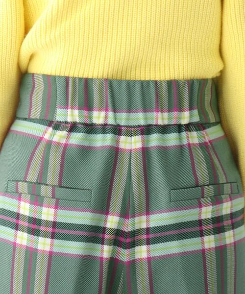 AG by aquagirl（エージーバイアクアガール）の「◆ストレッチチェックテーパードパンツ【WEB限定サイズ】（その他パンツ・レディース・グリーン系その他3/ホワイト系その他2・38/36/40）」の8枚目の写真
