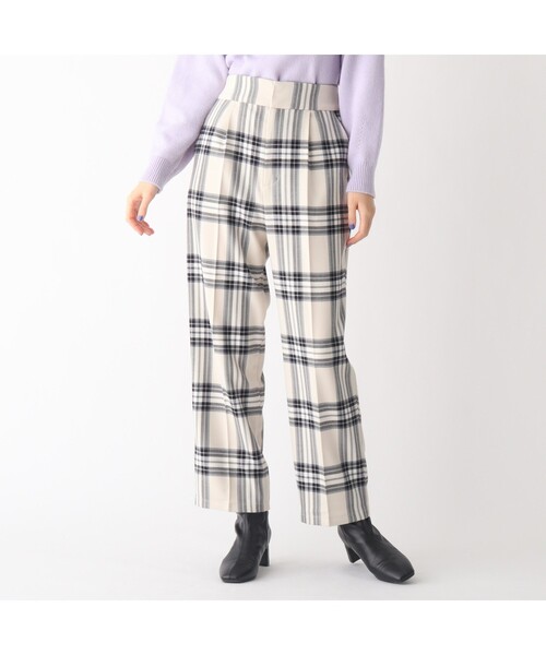 AG by aquagirl（エージーバイアクアガール）の「◆ストレッチチェックテーパードパンツ【WEB限定サイズ】（その他パンツ・レディース・グリーン系その他3/ホワイト系その他2・38/36/40）」の16枚目の写真