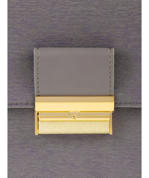 LAGUNAMOON（ラグナムーン）の「LADYヴィンテージサテンクラッチバック（クラッチバッグ・レディース・ブルー/ブラック/ブラウン・FREE）」の10枚目の写真