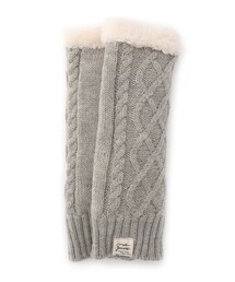 ITS'DEMO | ケーブル編みロングニットハンドウォーマー(手袋)