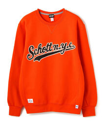 schott | 【WEB LIMITED】Schott×RUSSELL ATHLETIC/ショット×ラッセル アスレチック/CREW NECK SWEAT/スウェット(スウェット)