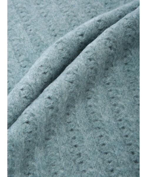 earth music&ecology（アースミュージックアンドエコロジー）の「ブラッシュヤーンマフラー＊（マフラー・レディース・アイボリー/チャコールグレー/ベージュ/ミント・FREE）」の15枚目の写真