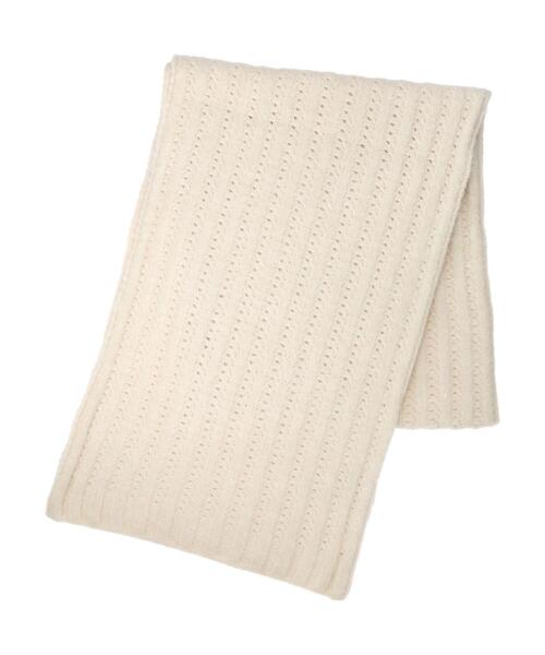 earth music&ecology（アースミュージックアンドエコロジー）の「ブラッシュヤーンマフラー＊（マフラー・レディース・アイボリー/チャコールグレー/ベージュ/ミント・FREE）」の16枚目の写真