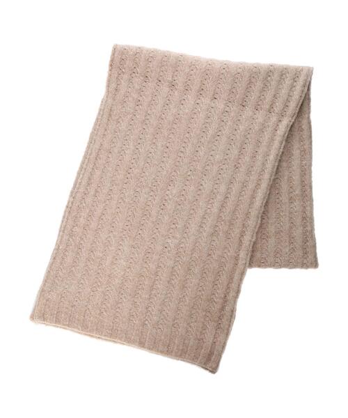 earth music&ecology（アースミュージックアンドエコロジー）の「ブラッシュヤーンマフラー＊（マフラー・レディース・アイボリー/チャコールグレー/ベージュ/ミント・FREE）」の18枚目の写真