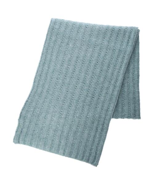 earth music&ecology（アースミュージックアンドエコロジー）の「ブラッシュヤーンマフラー＊（マフラー・レディース・アイボリー/チャコールグレー/ベージュ/ミント・FREE）」の19枚目の写真