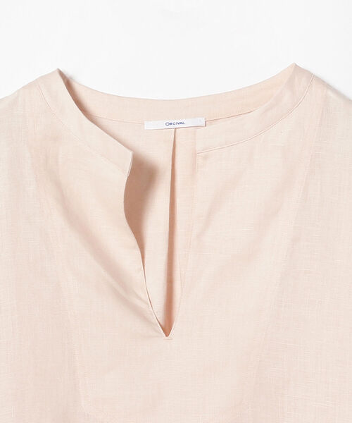 Ray BEAMS（レイビームス）の「ORCIVAL / スキッパー ドレス（ワンピース・レディース・ピンク/ライトグリーン・1）」の17枚目の写真