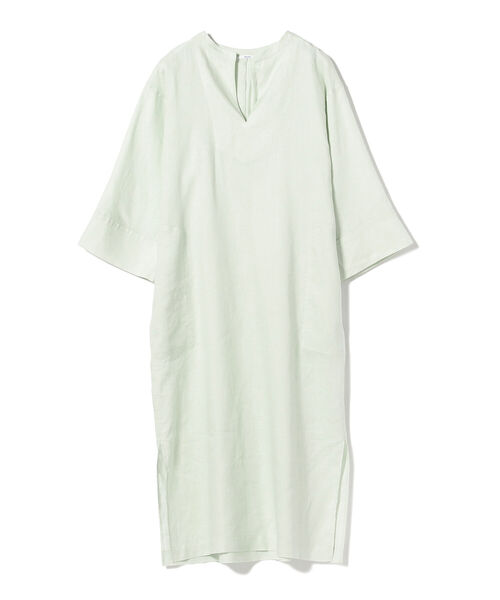 Ray BEAMS（レイビームス）の「ORCIVAL / スキッパー ドレス（ワンピース・レディース・ピンク/ライトグリーン・1）」の22枚目の写真