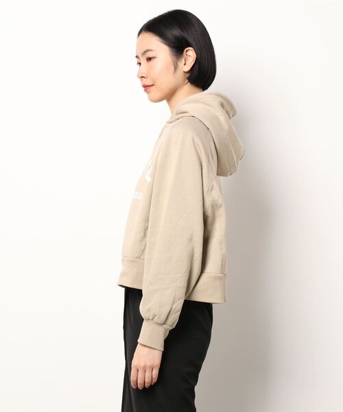 Lugnoncure（ルノンキュール）の「プリントパーカー（パーカー・レディース・オフホワイト/ベージュ/ネイビー・ﾌﾘ-）」の5枚目の写真