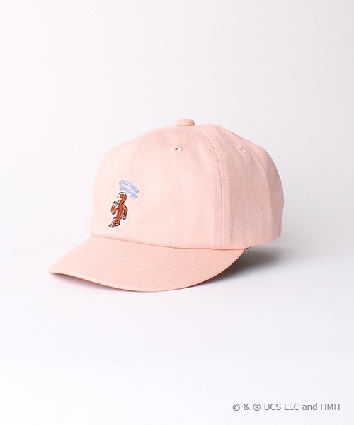 GEORGE'S（ジョージズ）の「【掲載終了】おさるのジョージ ツイルキャップ 子ども（キャップ・キッズ・サックスブルー/ピンク/アイボリー・FREE）」の3枚目の写真