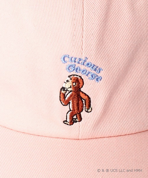 GEORGE'S（ジョージズ）の「【掲載終了】おさるのジョージ ツイルキャップ 子ども（キャップ・キッズ・サックスブルー/ピンク/アイボリー・FREE）」の9枚目の写真