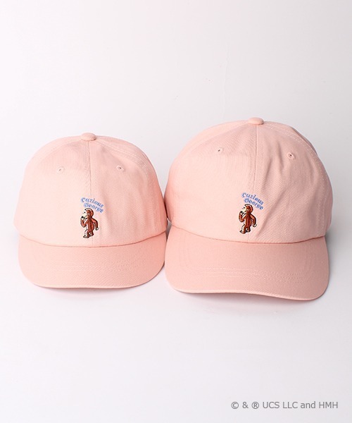 GEORGE'S（ジョージズ）の「【掲載終了】おさるのジョージ ツイルキャップ 子ども（キャップ・キッズ・サックスブルー/ピンク/アイボリー・FREE）」の13枚目の写真