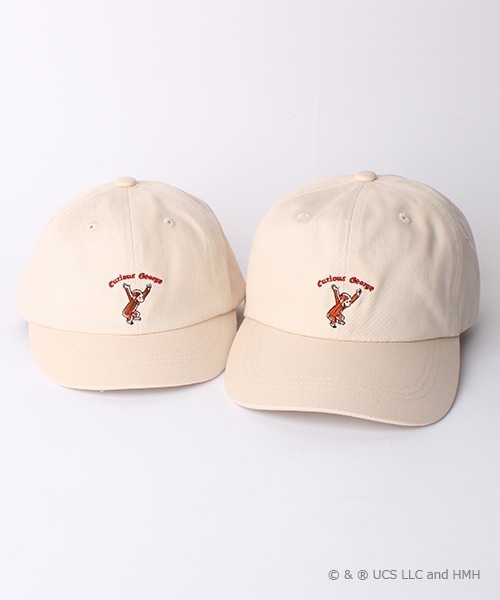 GEORGE'S（ジョージズ）の「【掲載終了】おさるのジョージ ツイルキャップ 子ども（キャップ・キッズ・サックスブルー/ピンク/アイボリー・FREE）」の11枚目の写真