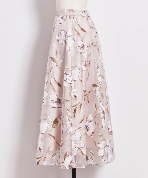 NOELA（ノエラ）の「フラワープリントシアースカート（スカート・レディース・オレンジ/ピンク/サックスブルー・M/S）」の15枚目の写真