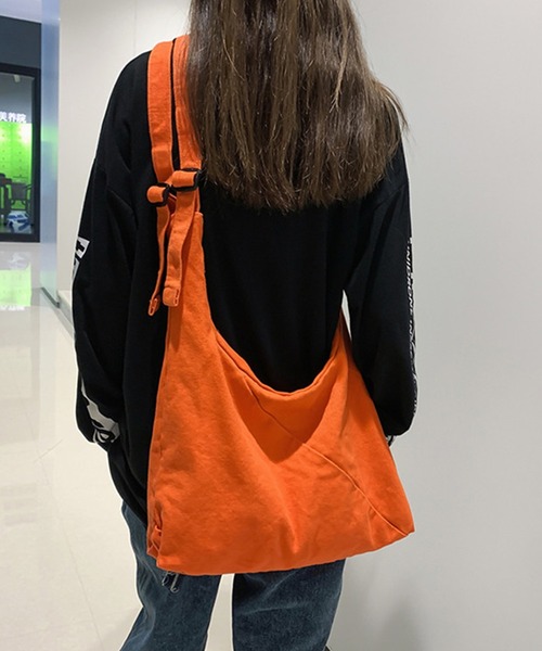 aimoha(アイモハ)の「シンプルキャンバストート(トートバッグ・レディース・ホワイト/ブラック/パープル/オレンジ/ブルー/グリーン/ダークブルー/ライトパープル/イエロー/ブラウン/ライトグリーン/レッド/ライトブルー・FREE)」の13枚目の写真
