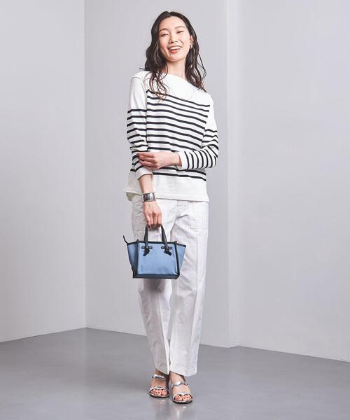 MADISON BLUE(マディソンブルー)の「<MADISON BLUE(マディソンブルー)>BORDER BOAT NECK プルオーバー ■■■(Tシャツ/カットソー・レディース・ネイビー・00/01)」の6枚目の写真