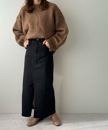 LE MORE | スリットタイトロングスカート(スカート)