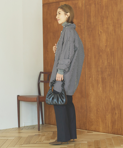 plage（プラージュ）の「【R’IAM】ダメージタートル◆（ニット/セーター・レディース・ホワイト/ブラック/グレー・FREE）」の15枚目の写真