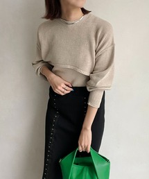 CAPRICIEUX LE'MAGE | 〈セットアイテム〉キャミSETショートニット(ニット/セーター)