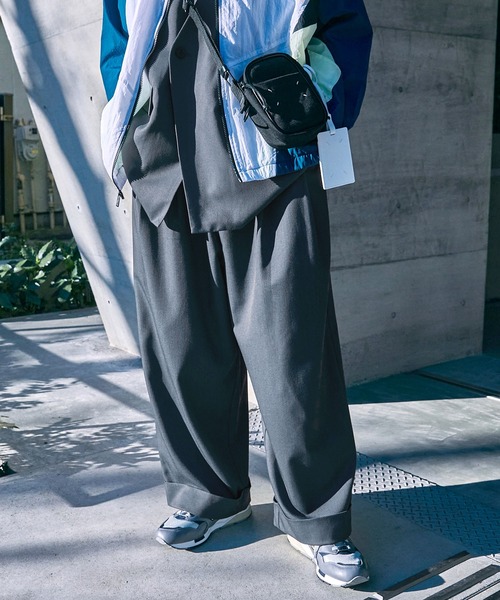ワイド ルーズ パンツ 2色 バルーンシルエット 韓国 春 nr7880 NEOS（KOKUYO） ジーンズ 「neos -addictive design-」ルーズ