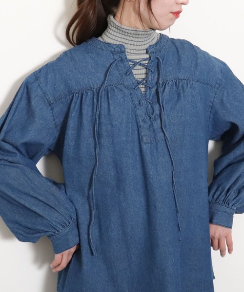 archives(アルシーヴ)の「【入荷禁止】リブボーダータートルネックPO(ニット/セーター・レディース・イエロー/オフホワイト/ブルー/ピンク・MEDIUM)」の18枚目の写真