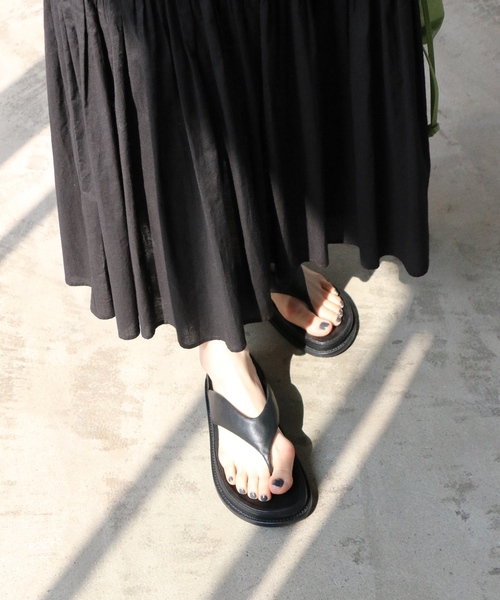 IENA(イエナ)の「コットンボイル レーススカート(スカート・レディース・ホワイト/グレー/ブラック・36/38)」の9枚目の写真