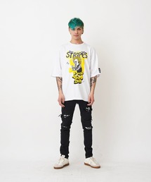 OVER THE STRiPES x PROPA9ANDA KING PUNK BIG TEE キングパンクビックTシャツ