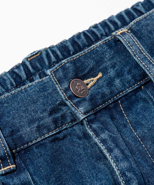 glamb(グラム)の「Balloon Denim / バルーンデニム(デニムパンツ・メンズ・ライトインディゴブルー/インディゴブルー・S/M/L)」の4枚目の写真