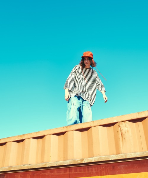 glamb(グラム)の「Balloon Denim / バルーンデニム(デニムパンツ・メンズ・ライトインディゴブルー/インディゴブルー・S/M/L)」の8枚目の写真