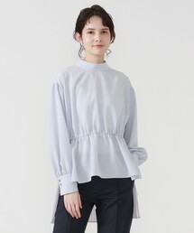 LOVELESS | 【otona MUSE掲載商品】バックプリーツ スタンドカラーブラウス(シャツ/ブラウス)