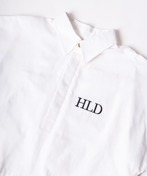 HOLIDAY（ホリデイ）の「PULLOVER COTTON SHIRT (HLD) プルオーバーコットンシャツ（シャツ/ブラウス・レディース・ホワイト・ONE SIZE）」の5枚目の写真