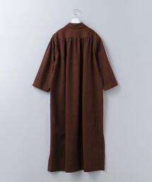 6（ロク）の「＜6(ROKU)＞COTTON EMBOSS DRESS/ワンピース