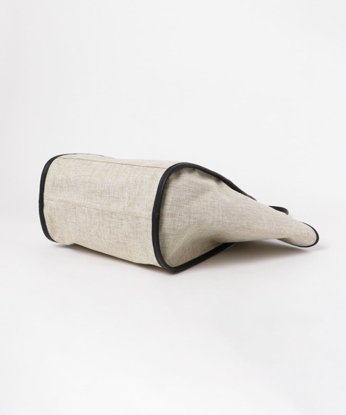 RODE SKO（ロデスコ）の「2WAY異素材ビッグトートバッグ（トートバッグ・レディース・ブラック/ベージュ・ONE）」の12枚目の写真