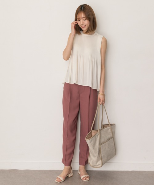 RODE SKO（ロデスコ）の「2WAY異素材ビッグトートバッグ（トートバッグ・レディース・ブラック/ベージュ・ONE）」の19枚目の写真