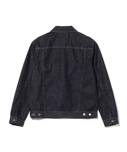FOLLOW(フォロー)の「FOLLOW × Brilla per il gusto / 別注 デニム ジャケット(ブルゾン・メンズ・ホワイト/インディゴブルー・SMALL/MEDIUM/LARGE/X-LARGE)」の12枚目の写真