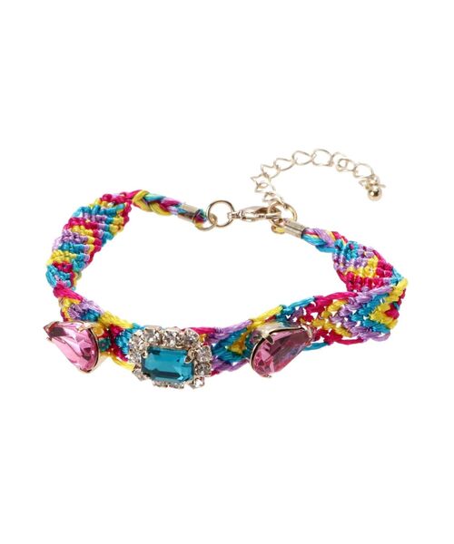 jouetie（ジュエティ）の「ミサンガビジューブレスレット（ブレスレット・レディース・その他/その他1/その他2・FREE）」の2枚目の写真