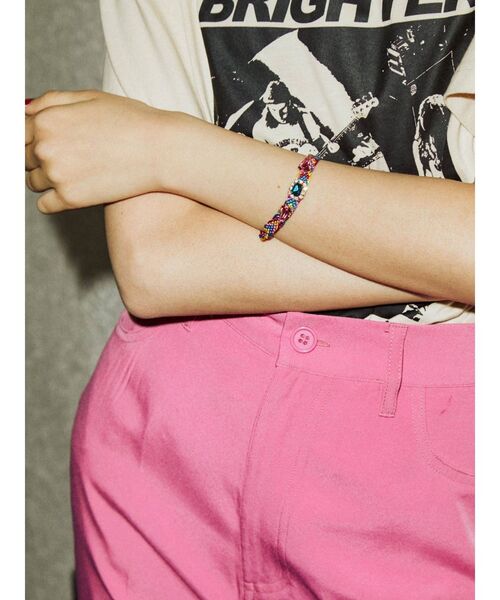 jouetie（ジュエティ）の「ミサンガビジューブレスレット（ブレスレット・レディース・その他/その他1/その他2・FREE）」の4枚目の写真