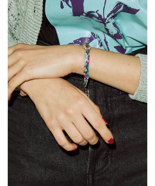 jouetie（ジュエティ）の「ミサンガビジューブレスレット（ブレスレット・レディース・その他/その他1/その他2・FREE）」の7枚目の写真
