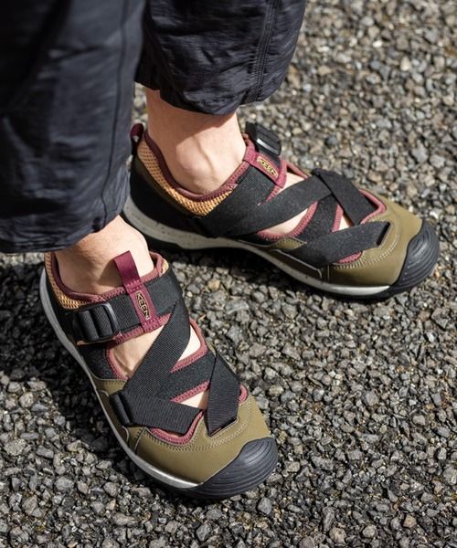 KEEN（キーン）の「ZERRAPORT TRAIL / ゼラポート トレイル / メンズ スニーカー（サンダル・メンズ・オリーブ・26cm/26.5cm/27cm/27.5cm/28cm/29cm/25cm/25.5cm）」の6枚目の写真