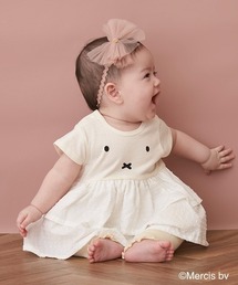 petit main | 【miffy】段フリルスカートロンパース(ロンパース)