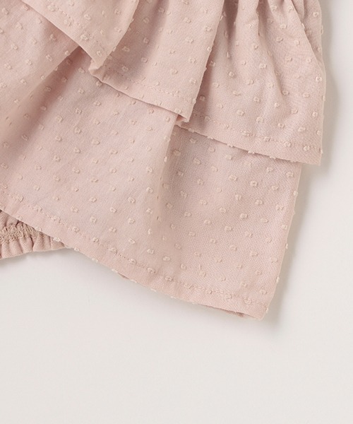 petit main（プティマイン）の「【miffy】段フリルスカートロンパース（ロンパース・キッズ・オフホワイト/ライトピンク・80ｃｍ/70cm）」の9枚目の写真