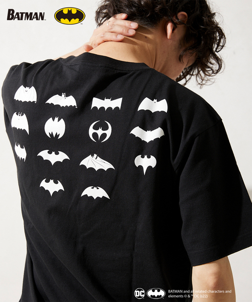 JOURNAL STANDARD relume（ジャーナルスタンダード　レリューム）の「【BATMAN by CHAMPION/バットマン】別注 アメコミTシャツ（Tシャツ/カットソー・メンズ・ホワイト/ブラック/ベージュ/ブラック系その他・SMALL/MEDIUM/LARGE/X-LARGE）」の8枚目の写真