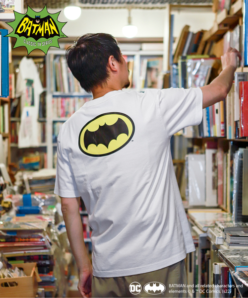 JOURNAL STANDARD relume（ジャーナルスタンダード　レリューム）の「【BATMAN by CHAMPION/バットマン】別注 アメコミTシャツ（Tシャツ/カットソー・メンズ・ホワイト/ブラック/ベージュ/ブラック系その他・SMALL/MEDIUM/LARGE/X-LARGE）」の18枚目の写真
