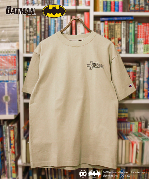 JOURNAL STANDARD relume（ジャーナルスタンダード　レリューム）の「【BATMAN by CHAMPION/バットマン】別注 アメコミTシャツ（Tシャツ/カットソー・メンズ・ホワイト/ブラック/ベージュ/ブラック系その他・SMALL/MEDIUM/LARGE/X-LARGE）」の22枚目の写真