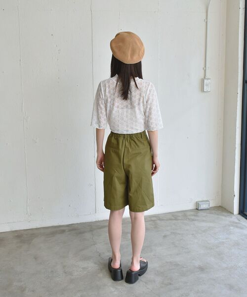 RETRO GIRL（レトロガール）の「レースチビNHTee（Tシャツ/カットソー・レディース・ホワイト/ブラック/グリーン・FREE）」の11枚目の写真