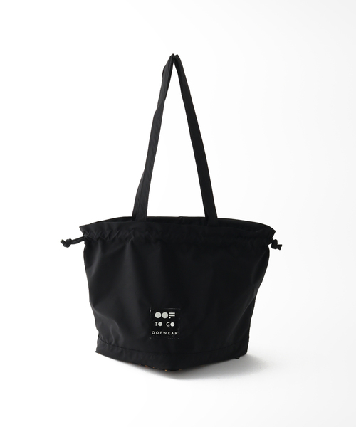 OOF WEAR（オーフウエア）の「OOF WEAR WATER PROOF ドロストバッグ（ショルダーバッグ・レディース・アイボリー/ブラック×ブラック・FREE）」の12枚目の写真